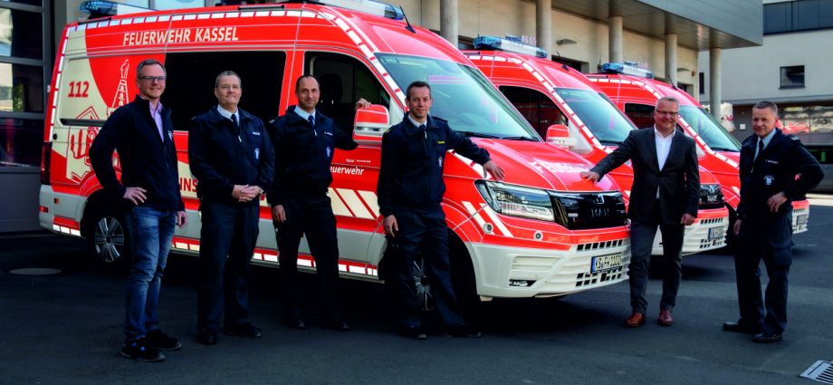 Drei neue ELW 1 – Feuerwehr Kassel modernisiert den Fuhrpark
