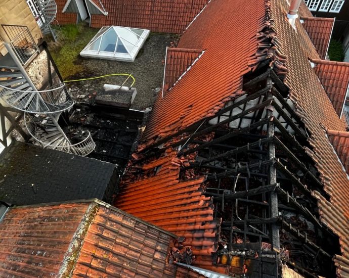 Hoher Schaden nach Brand in der Bad Wildunger Altstadt