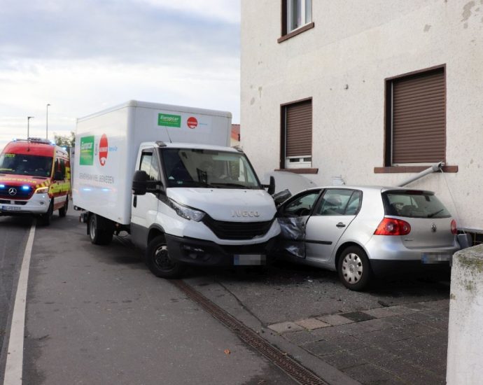 Südhessen: LKW-Fahrer nach Unfall in Dieburg erfolgreich reanimiert