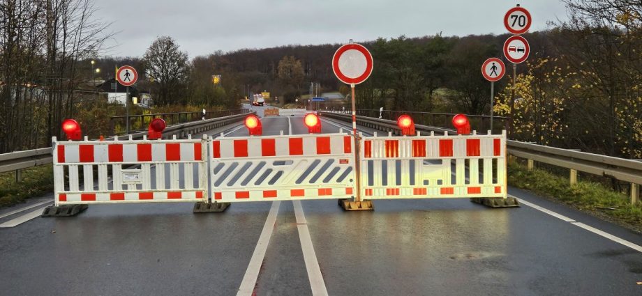 Brückenarbeiten: L3312 zwischen Niederelsungen und Breuna voll gesperrt